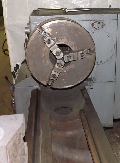 22" x 120" TARNOW ... LATHE 3-1/2" SPINDLE HOLE